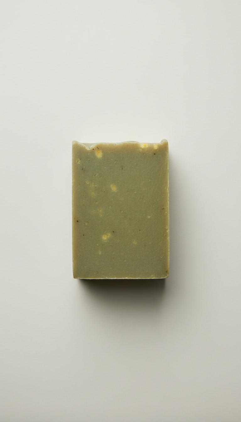 Herb Garden Bar Soap with Fresh Greens