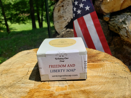 Freedom and Liberty Soap