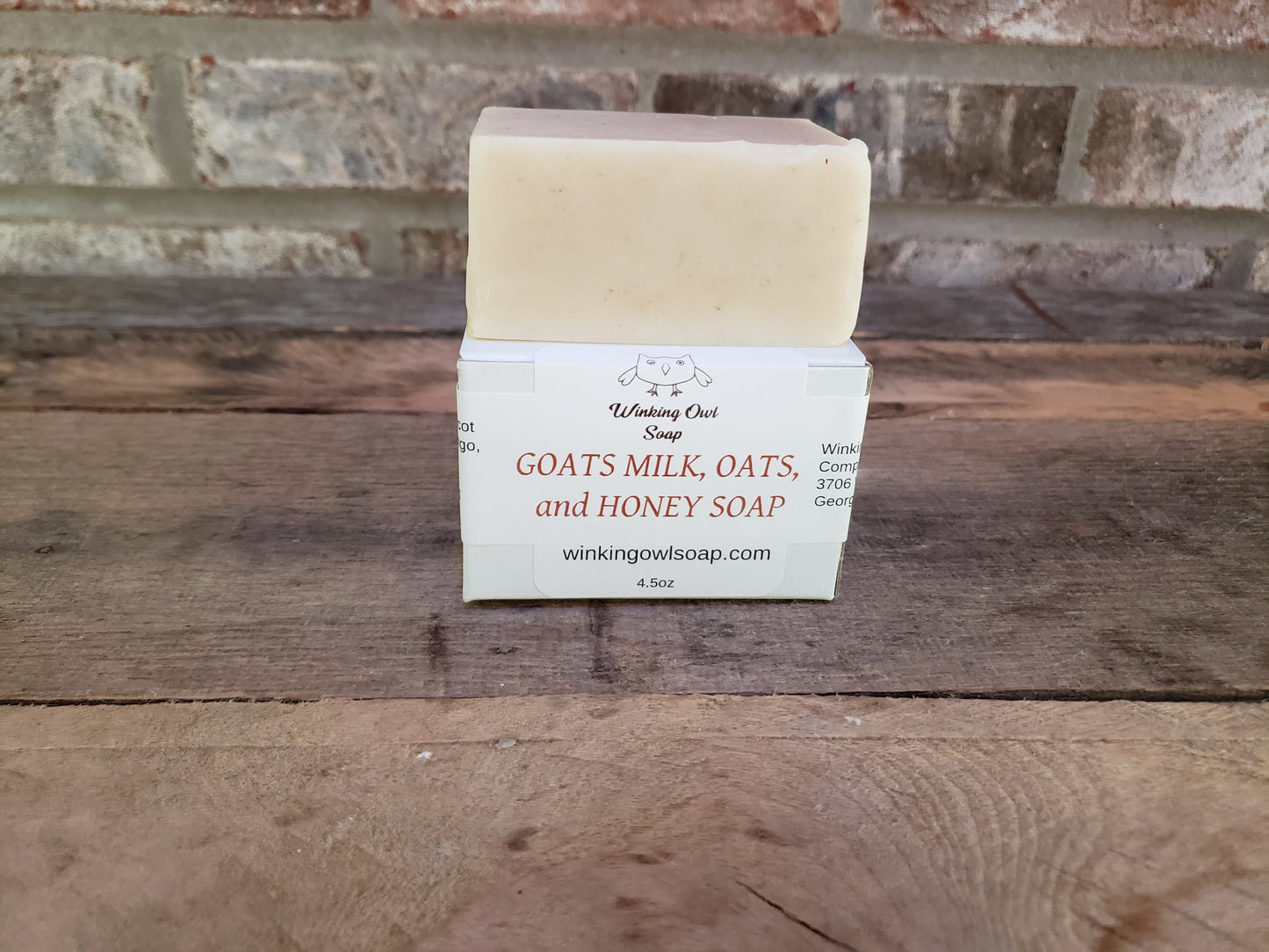 Goats Milk, Oats, and Honey Soap